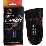 Enertor - Comfort 3/4 Length Insoles - Semelle - Technologie d'absorption des chocs - Pour le soutien de la fasciite plantaire, le soulagement de la douleur au pied et au talon - Taille L