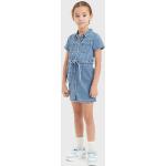 Robes Levi's bleues en denim bio éco-responsable Taille 8 ans pour fille de la boutique en ligne Levi's FR avec livraison gratuite 
