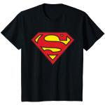T-shirts à manches courtes Dc Comics noirs enfant Superman Taille 2 ans classiques 