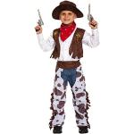 Enfants Garçons Far West Cowboy Sheriff Halloween Déguisement Costume Tenue - Marron, 10-12 Years