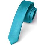 Cravates de mariage turquoise en microfibre Tailles uniques look fashion pour homme 