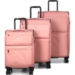 Ensembles de valises Airtex roses en lot de 3 pour femme en promo 
