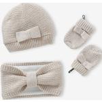 Bonnets en mailles Vertbaudet blancs Taille 36 mois pour bébé de la boutique en ligne Vertbaudet.fr 