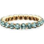 Bracelets en or dorés en cristal 18 carats personnalisés classiques 