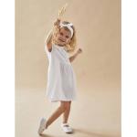 Robes à col claudine enfant Noukies blanches à motif papillons Taille 9 ans pour fille en promo de la boutique en ligne Vertbaudet.fr 