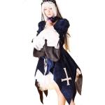 Perruques cosplay blanches Taille 3 XL look asiatique 