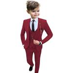 Vestes de blazer rouge bordeaux Taille 3 ans look fashion pour garçon de la boutique en ligne Amazon.fr 