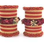 Bracelets de perles de mariée à perles style ethnique pour fille 