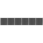 Panneau de clôture WPC 95x180 cm gris VidaXL 49071 - Acheter