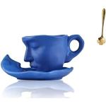 Tasses design bleues en porcelaine inspirations zen romantiques 