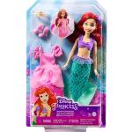 Ensemble de transformation de la petite sirène Disney Mattel, couleurs mélangées, jouets populaires pour enfants coréens