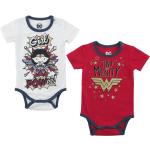 Barboteuses rouges en coton Wonder Woman pour bébé de la boutique en ligne Emp-online.fr 