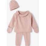 Bonnets en mailles Vertbaudet mauves en coton Taille 9 mois pour bébé de la boutique en ligne Vertbaudet.fr 