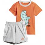 T-shirts à manches courtes adidas Performance orange à motif animaux enfant éco-responsable en promo 