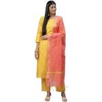 Salwars beiges imprimé Indien Taille XL look fashion pour femme 