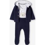 Body Vertbaudet bleu marine en coton bébé à manches longues Taille naissance en promo 