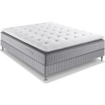 Matelas king size Simmons en polyester made in France à ressorts ensachés 140x190 cm 