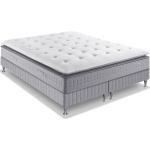 Matelas king size Simmons en polyester made in France à ressorts ensachés 140x190 cm 