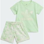 T-shirts à imprimés adidas verts enfant 