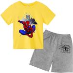 T-shirts à manches courtes beiges nude à motif tortues Spiderman look fashion pour garçon de la boutique en ligne Amazon.fr 