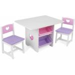 Tables Kidkraft violettes en bois 