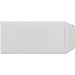 Enveloppes de format DIN long - Couleur : Blanc 110 x 220 mm 100 g/m² adhésif – côté court. 100 Stück Weiß