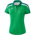 Polos de sport Erima verts en polyester à manches courtes à col montant Taille XXL look fashion pour femme en promo 