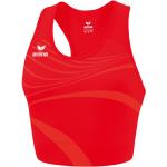 Brassières de sport Erima Racing Line rouges en polyester respirantes Tailles uniques pour femme en promo 