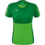T-shirts col rond Erima verts en polyester respirants à manches courtes à col rond Taille S pour femme en promo 