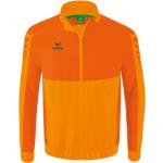 Vestes de survêtement Erima orange en polyester respirantes à manches longues à col montant Taille XL pour homme en promo 