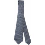 Cravates en soie de créateur Ermenegildo Zegna bleues en soie Tailles uniques pour homme 