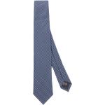 Cravates en soie de créateur Ermenegildo Zegna bleues Tailles uniques pour homme 