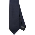 Cravates en soie de créateur Ermenegildo Zegna bleues Tailles uniques classiques pour homme 