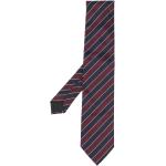 Cravates en soie de créateur Ermenegildo Zegna multicolores à rayures Tailles uniques pour homme 