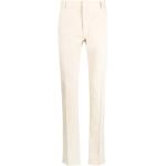 Pantalons chino de créateur Ermenegildo Zegna beiges en coton Taille 3 XL 