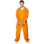 Déguisements de prisonnier Smiffy's orange Taille L look fashion 