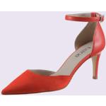 Chaussures trotteurs Helline rouges en cuir Nappa Pointure 40 look casual pour femme 