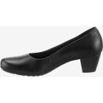 Chaussures trotteurs Gabor noires en cuir de veau Pointure 38 look casual pour femme 