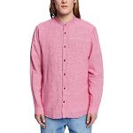 Chemises Esprit rose foncé pied de poule imprimées Taille XL look fashion pour homme 