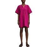 Robes d'été Esprit rose foncé en coton minis à manches courtes Taille XXS look casual pour femme 