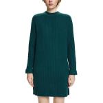 Robes en laine Esprit vert émeraude minis à col rond Taille XL look casual pour femme en promo 