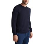 Pulls Esprit Collection bleus à rayures à mailles à col rond Taille XL look fashion pour homme 