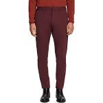 Pantalons de costume Esprit Collection rouge bordeaux look fashion pour homme 