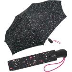 Parapluies pliants Esprit noirs à fleurs en polyester look fashion pour femme 
