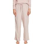 Pantalons de pyjama Esprit rose bonbon en flanelle Taille L look fashion pour femme 