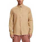 T-shirts Esprit beiges en lin col button down Taille L look fashion pour homme 