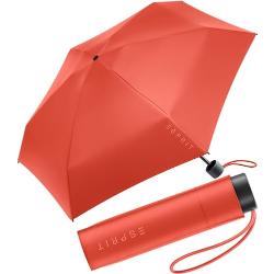 ESPRIT Parapluie de poche au design multicolore, Orange épicé., 95 cm, Parapluie de poche Super Mini