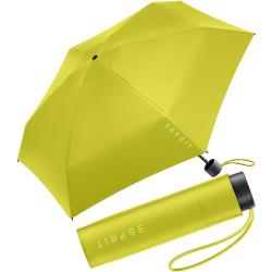 ESPRIT Parapluie de poche au design multicolore, Vert pomme, 95 cm, Parapluie de poche Super Mini