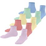 Socquettes Esprit multicolores enfant bio en lot de 5 look fashion 