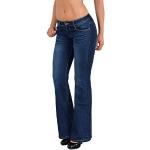 Jeans évasés Taille XL look fashion pour femme 